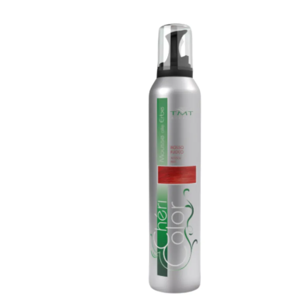 TMT Milano Mousse Cheri Color Rojo Intenso 200ml